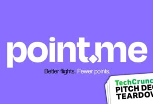 Point Me pitch deck teardown slide COVER 118