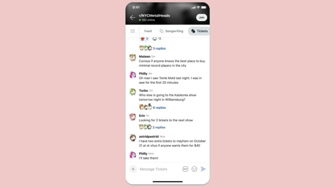Reddit channels